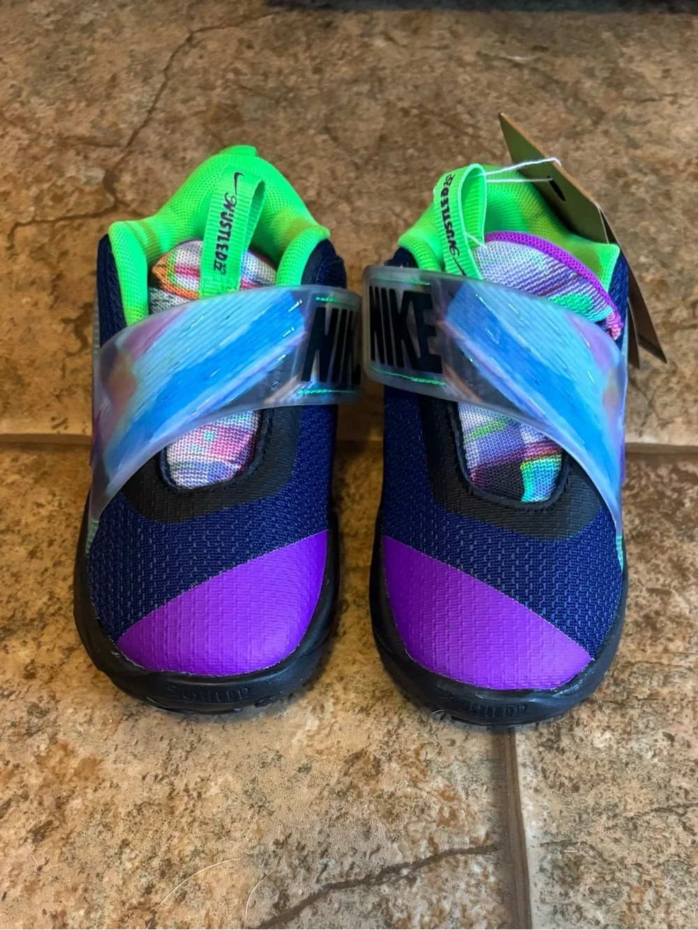 NWT Toddlers Nike Team Hustle D 12 size 10c